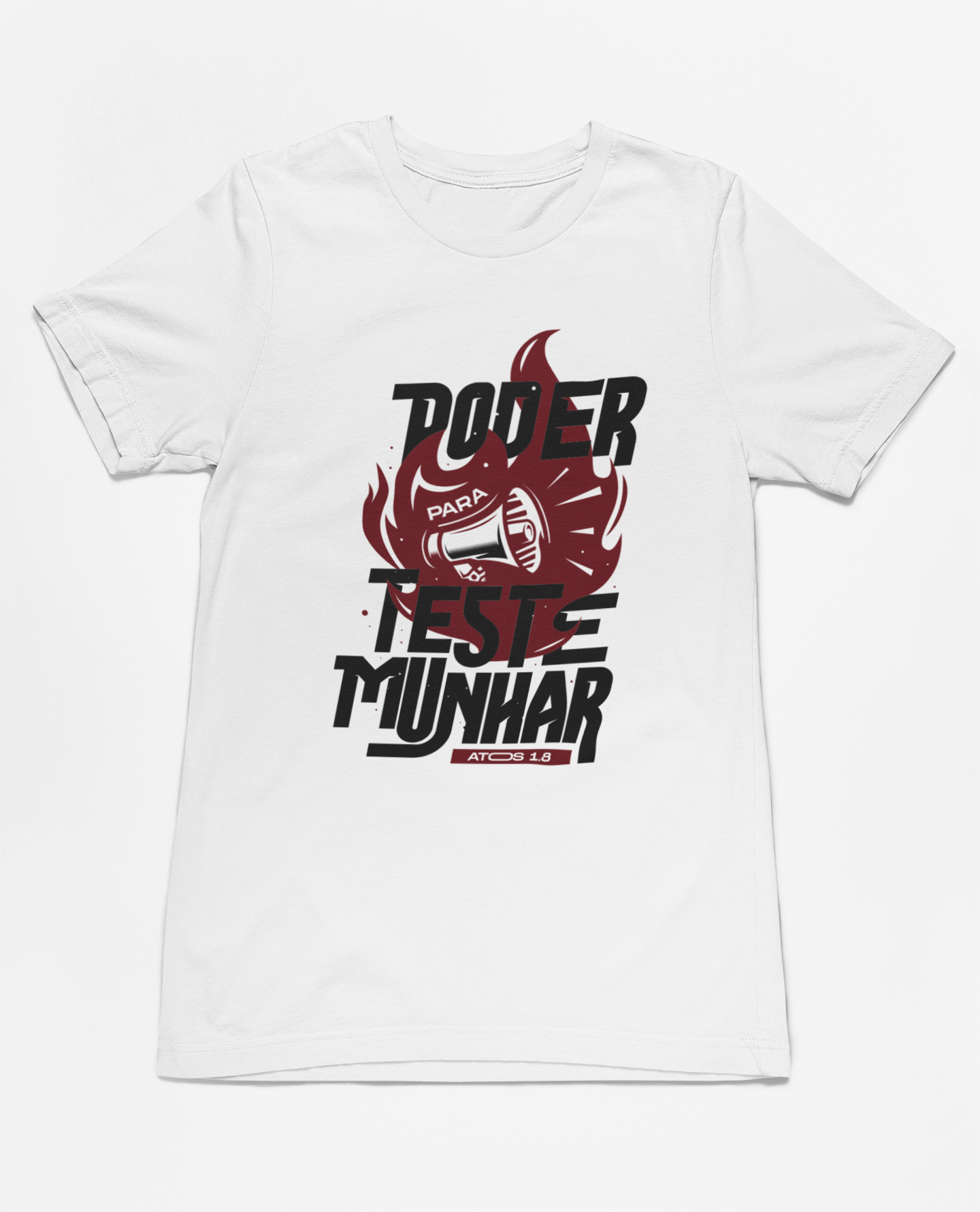 T-Shirt Poder Para Testemunhar