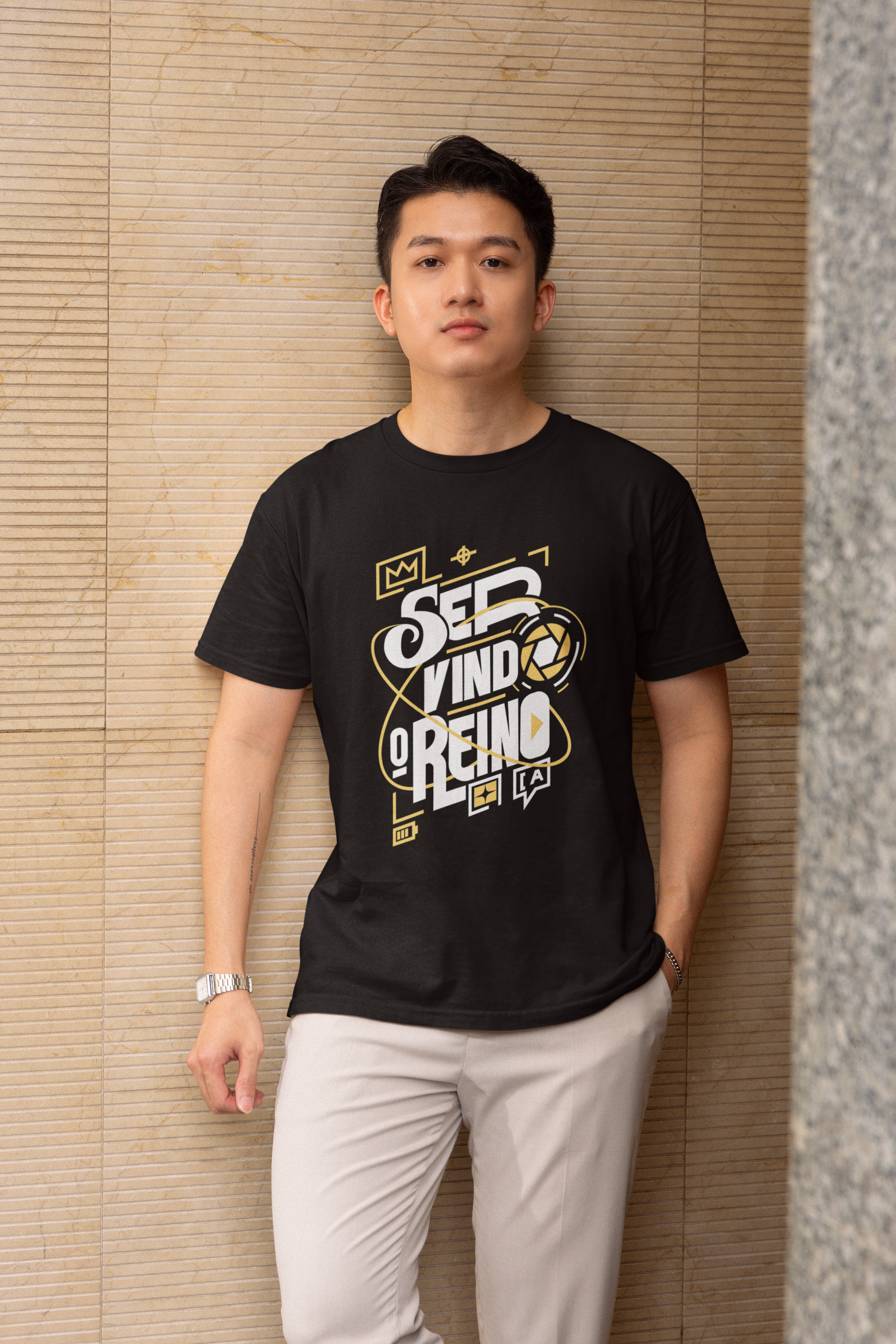 T-Shirt Servindo o Reino