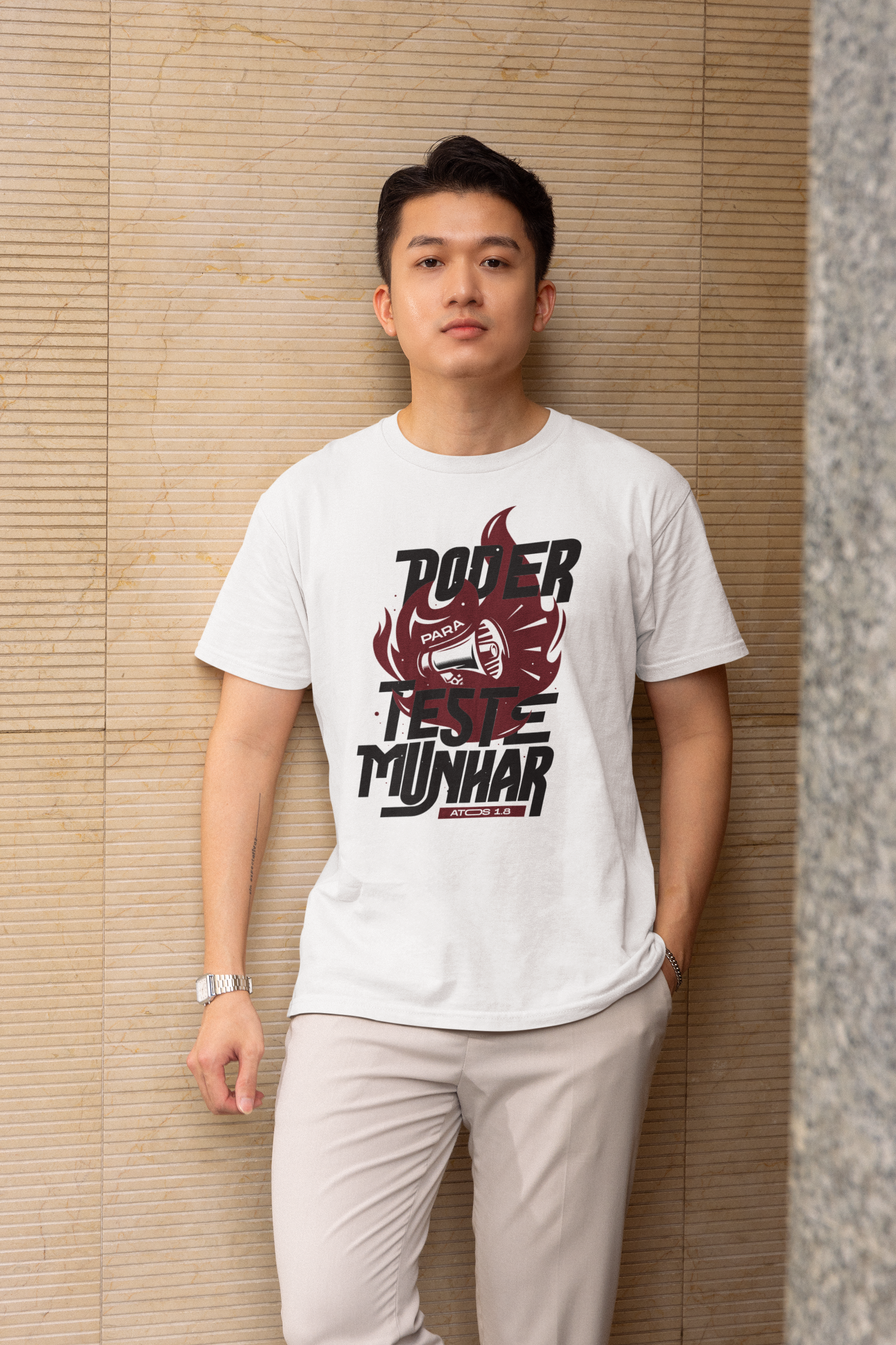 T-Shirt Poder Para Testemunhar