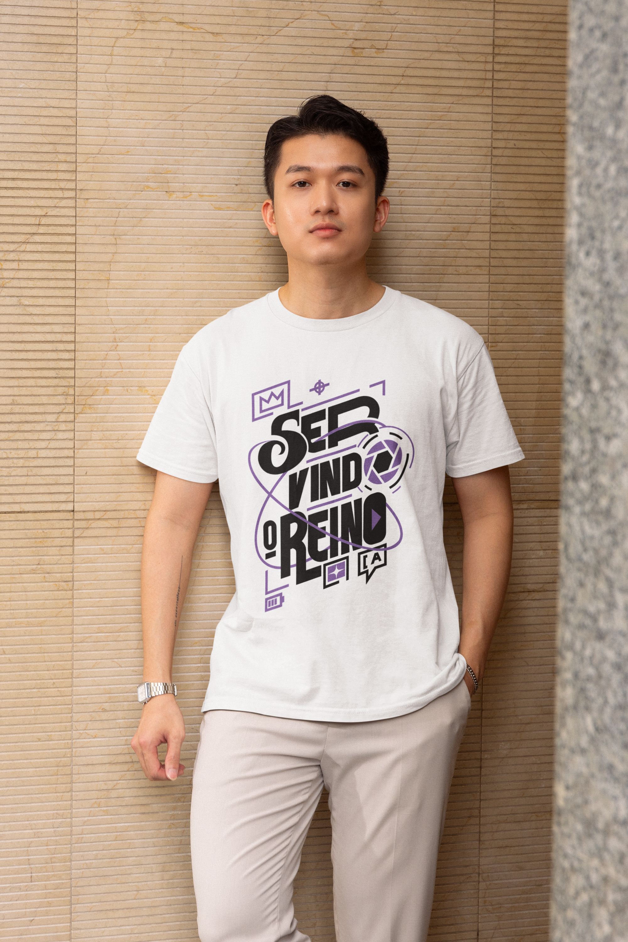 T-Shirt Servindo o Reino
