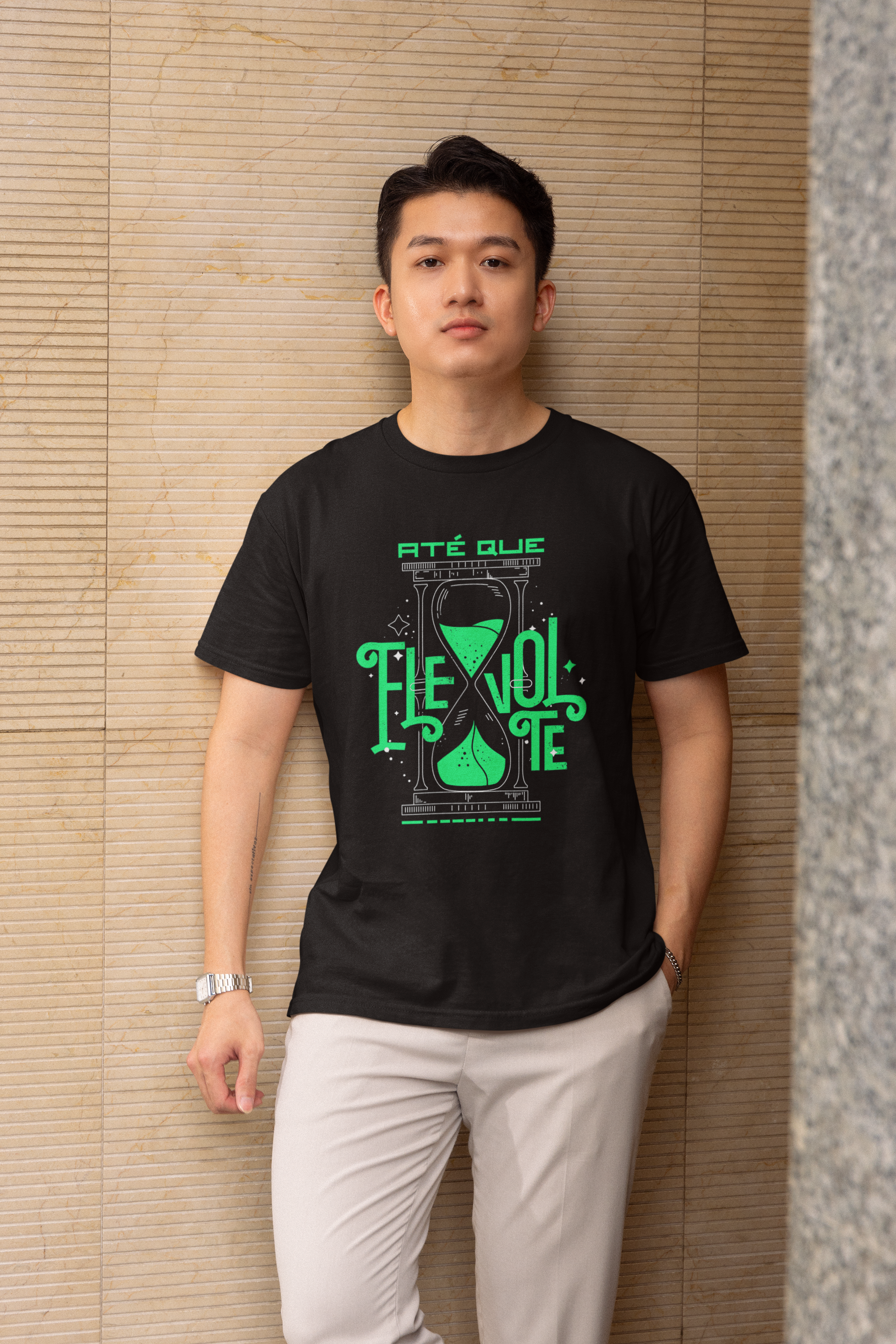 T-shirt Até Que Ele Volte