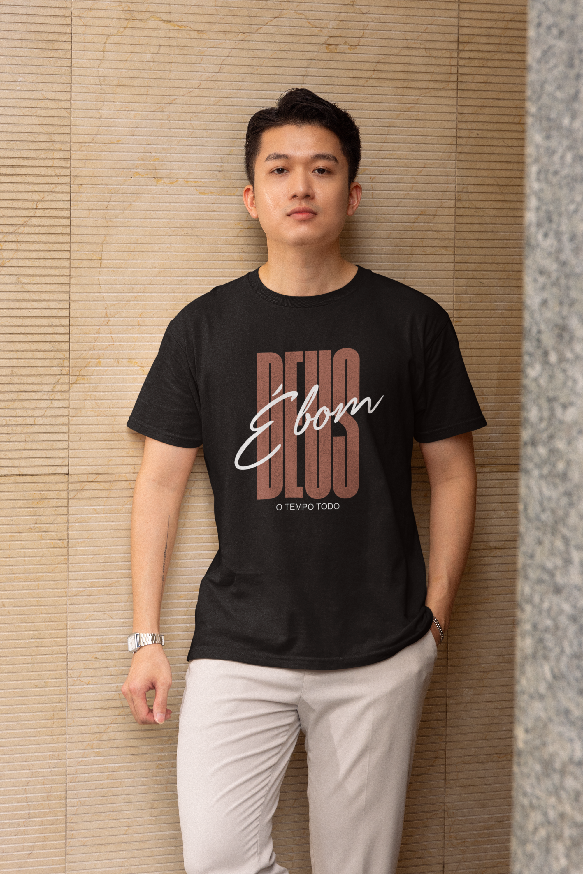 Camiseta Deus é Bom