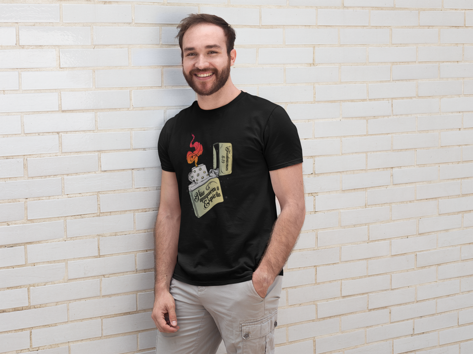 Camiseta Não Apaguem o Espírito