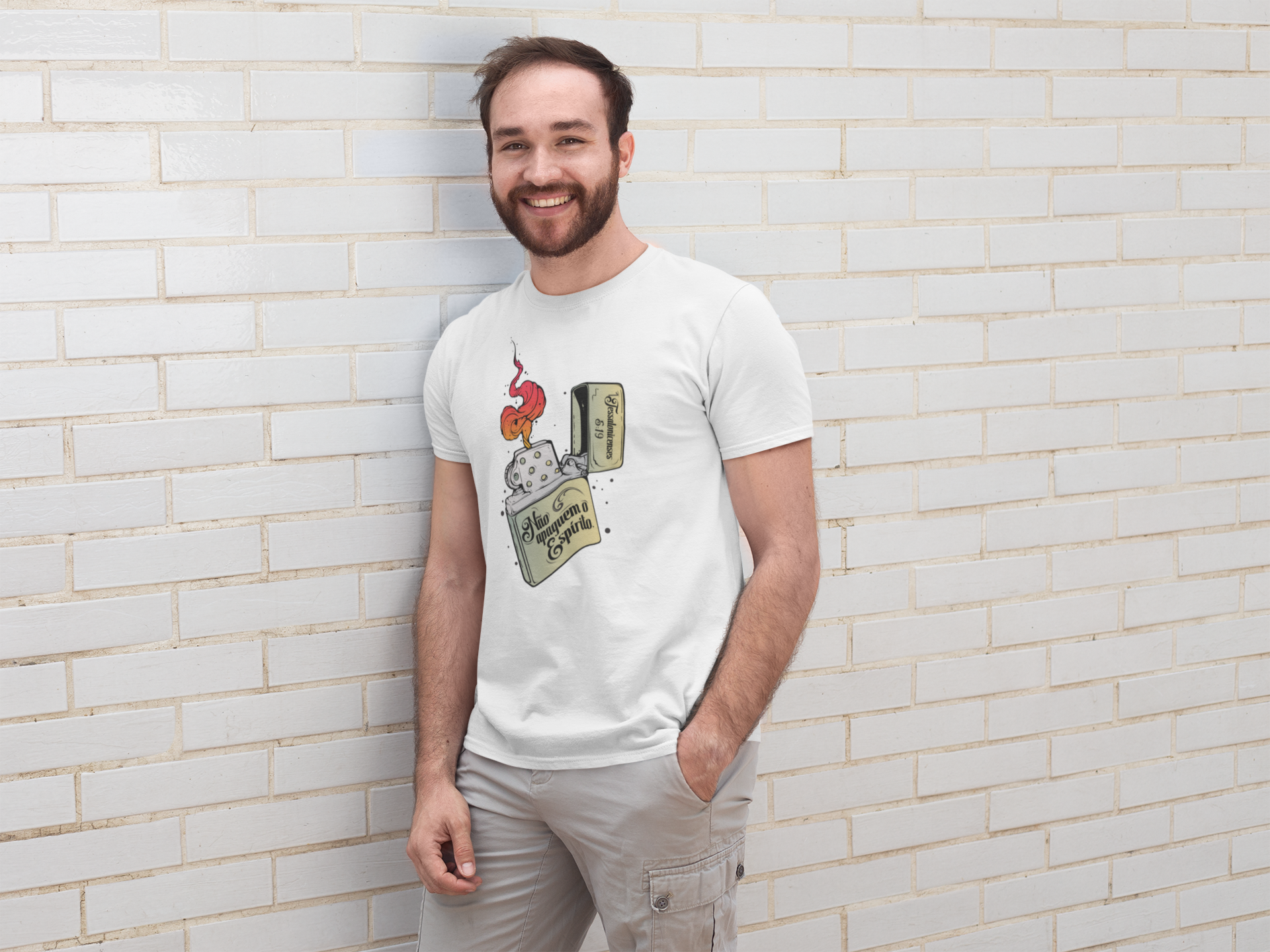 Camiseta Não Apaguem o Espírito